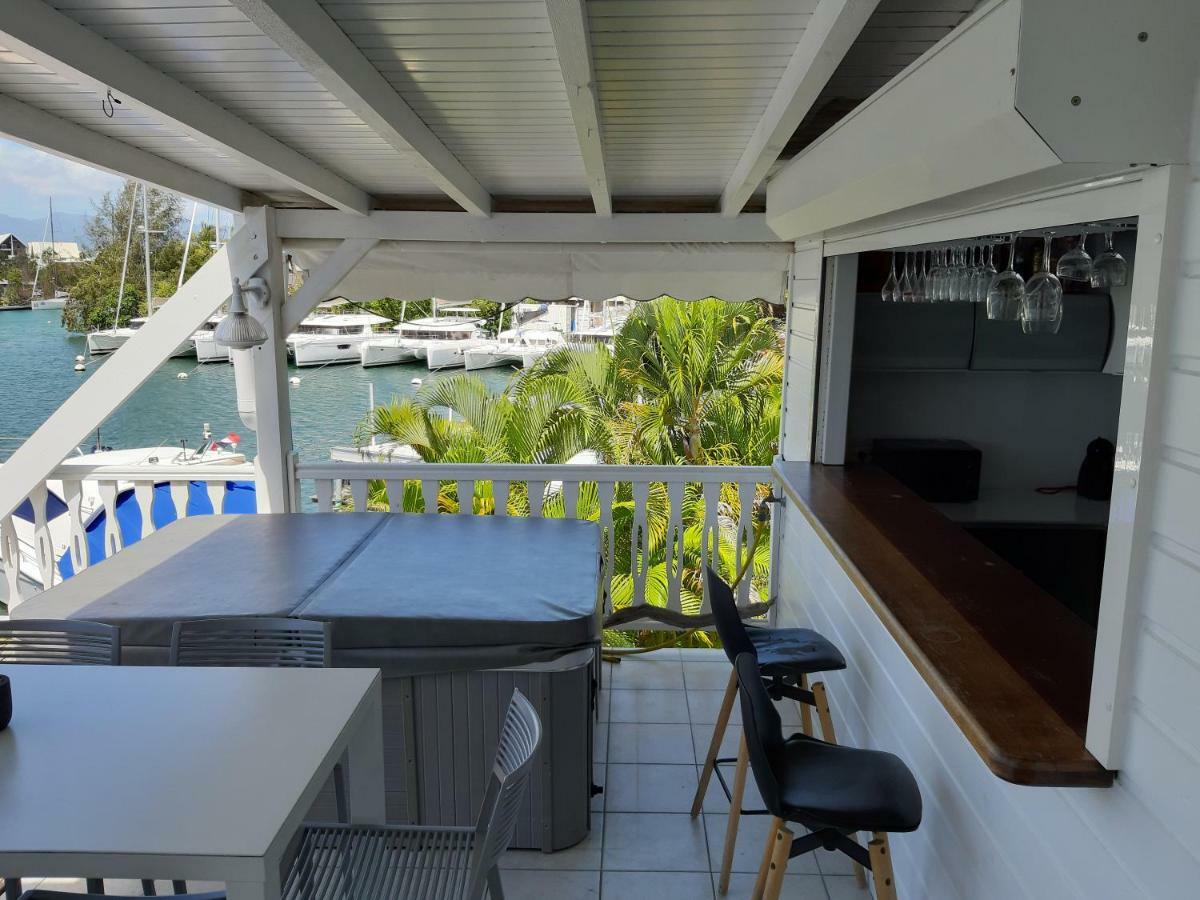 Vue Mer - Duplex F4 Marina Du Gosier Ле Госие Екстериор снимка