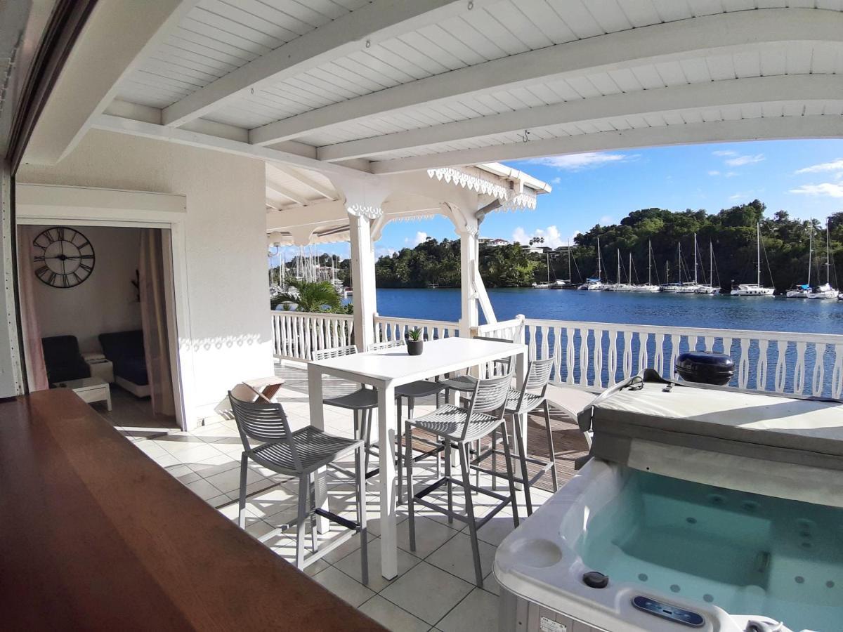 Vue Mer - Duplex F4 Marina Du Gosier Ле Госие Екстериор снимка